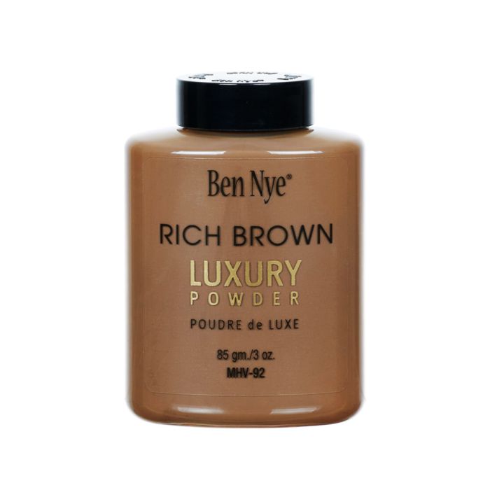 Ben Nye Luxury Powder Rich Brown 3oz Shaker – www.gayprideshop.co.uk