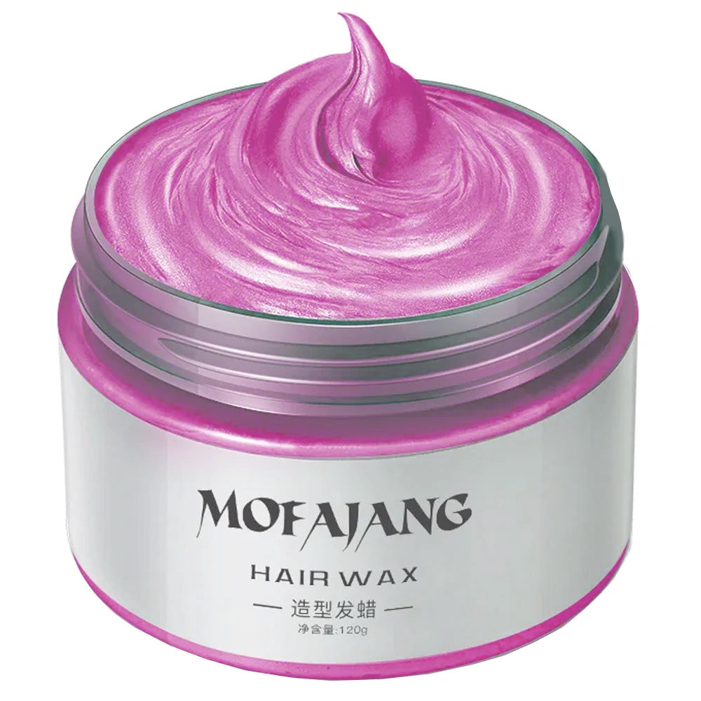Mofajang Temporary Hair Colour Wax Pink
