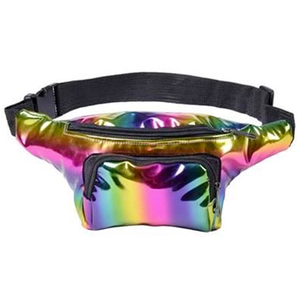 Gay Pride Rainbow Bumbag Holographic