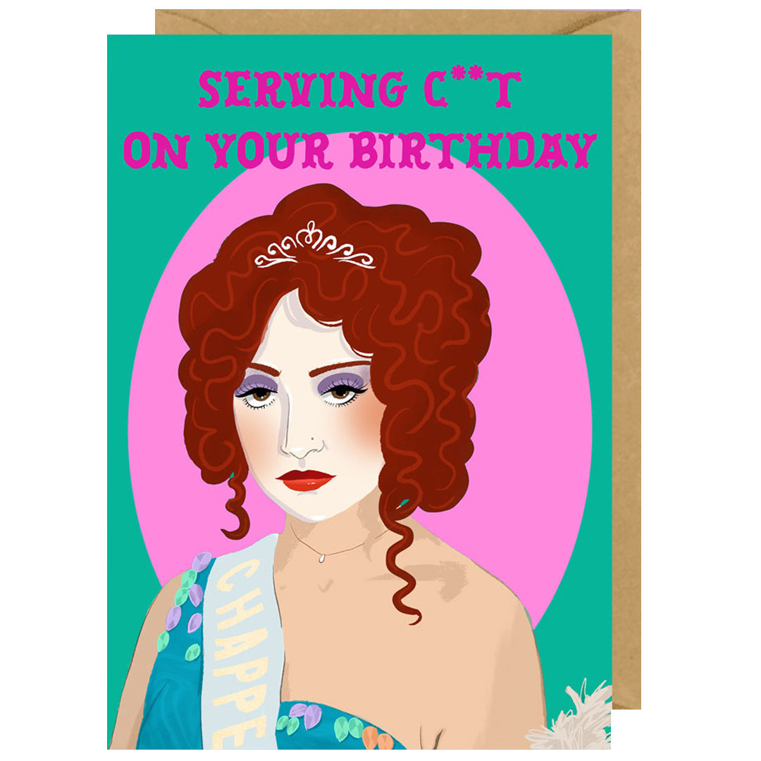 Chappell Roan - Serving C*nt On Your Birthday Birthday Card - www ...