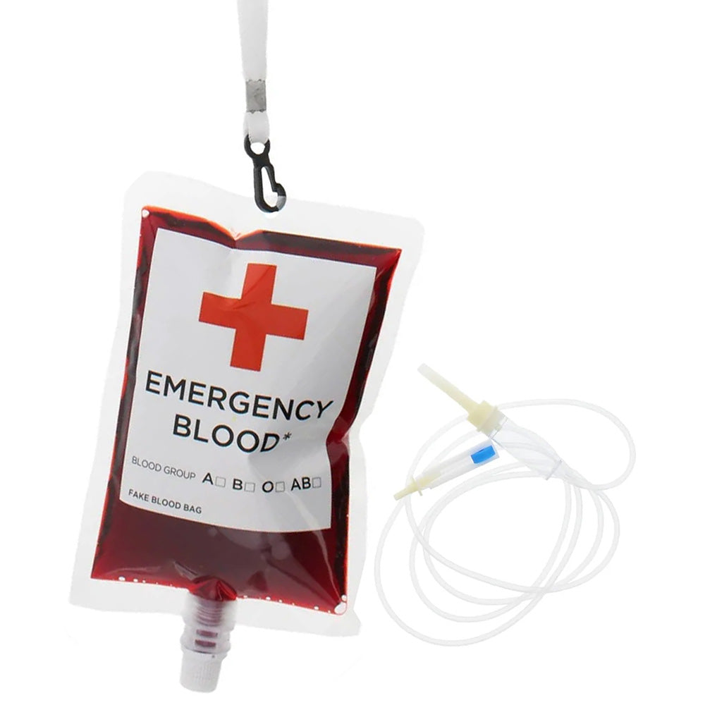 Emergency Blood Bag With Tube And Lanyard –