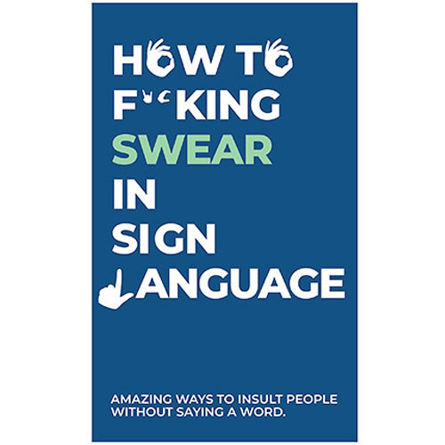 How To Swear In Sign Language Cards