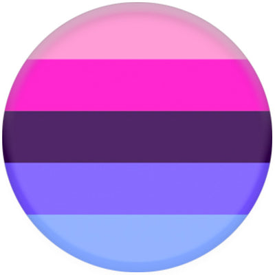 Omnisexual Flag Small Pin Badge