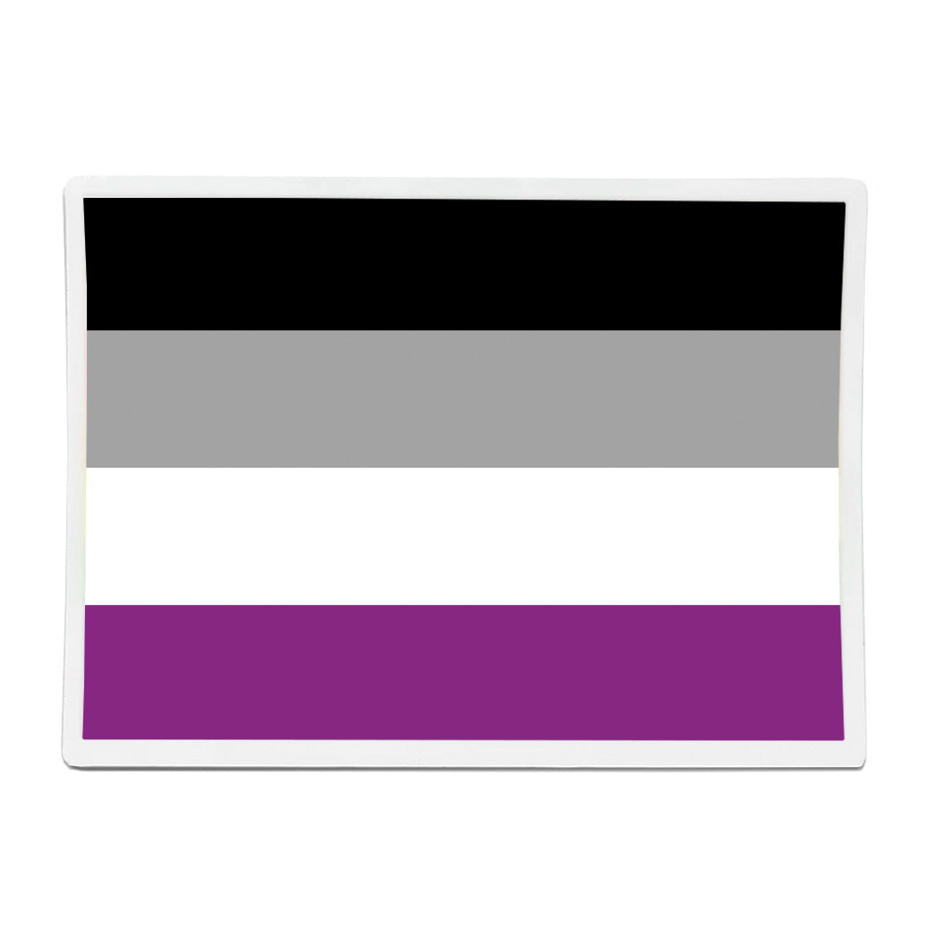 New Jersey LGBTQ Pride Flag Sticker, Weatherproof Vinyl Pride Flag