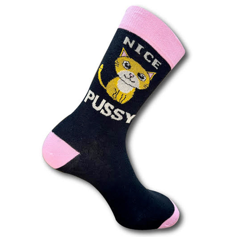 pussy socks I Love Pussy Casual Long Socks for Men's and Women's Winter Warm