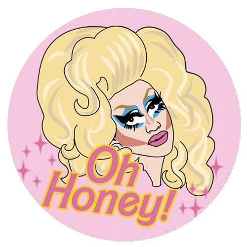 Oh Honey Trixie Mattel Bubble Bear Enamel Pin Badge RuPaul's Drag Race  Brooch