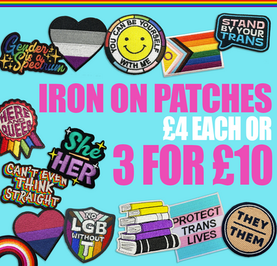 LGBTQ+ Iron On Patches