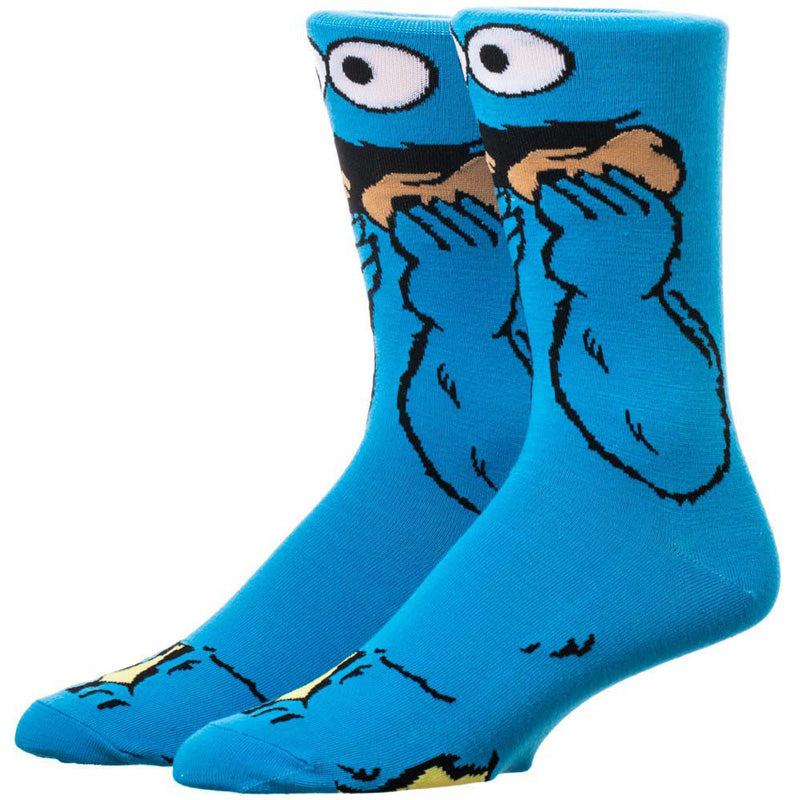 Horror & Movie Socks - Cookie Monster (One Size Gender Neutral)