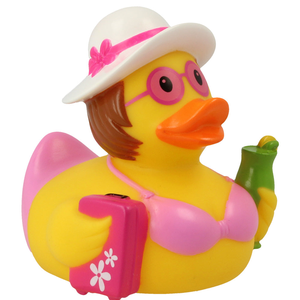 Lilalu Rubber Duck - Holiday Duck Woman (#2159)