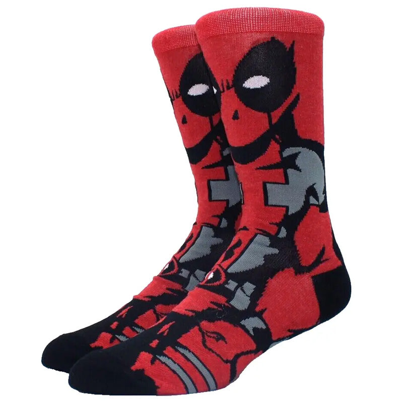 Horror & Movie Socks - Deadpool (One Size Gender Neutral)