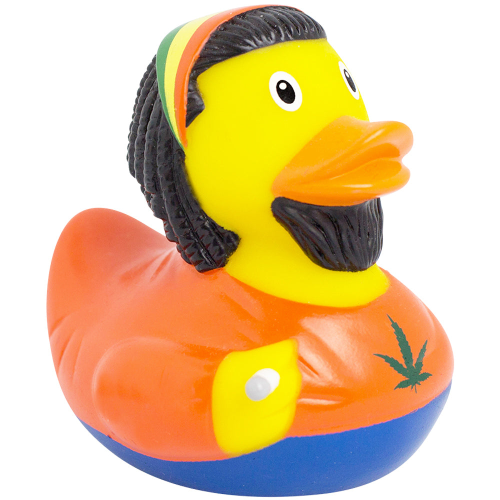 Lilalu Rubber Duck - Rastafarian Duck (#2234)