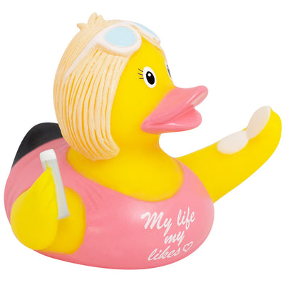 Lilalu Rubber Duck - Influencer Girl Duck (#2241)