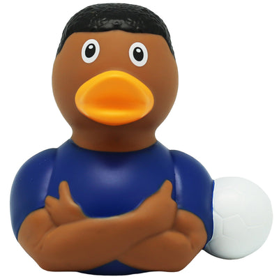 Lilalu Rubber Duck - Football Star Blue (#2364)