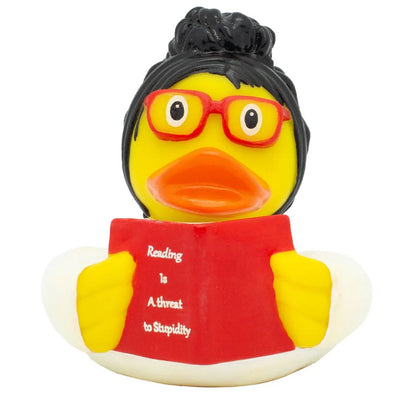 Lilalu Rubber Duck - Reader Duck (#2419)