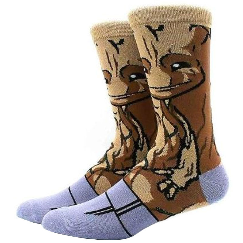 Horror & Movie Socks - Groot (One Size Gender Neutral)