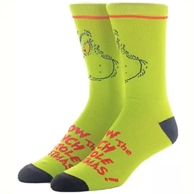 Horror & Movie Socks - How The Grinch Stole Christmas (One Size Gender Neutral)