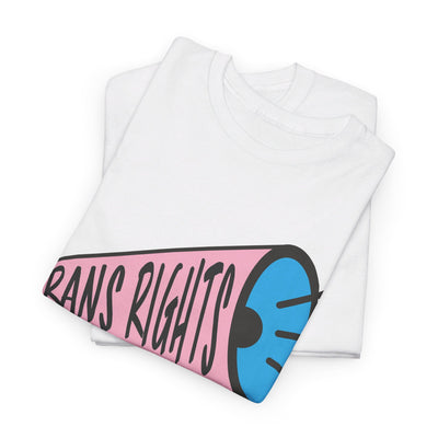 Trans Rights - Gender Neutral Heavy Cotton T-Shirt White