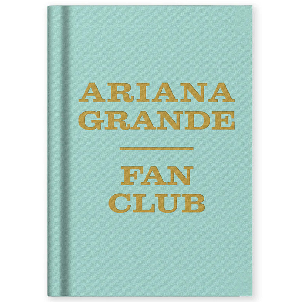 Mini A7 Fabric Hardback Notebook - Ariana Grande Fan Club