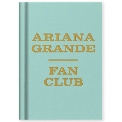 Mini A7 Fabric Hardback Notebook - Ariana Grande Fan Club