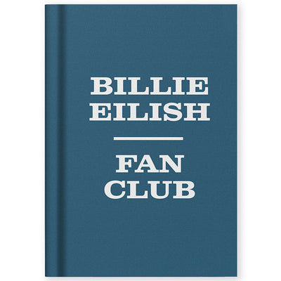 Mini A7 Fabric Hardback Notebook - Billie Eilish Fan Club