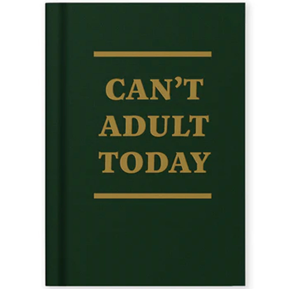 Mini A7 Fabric Hardback Notebook - Can't Adult Today