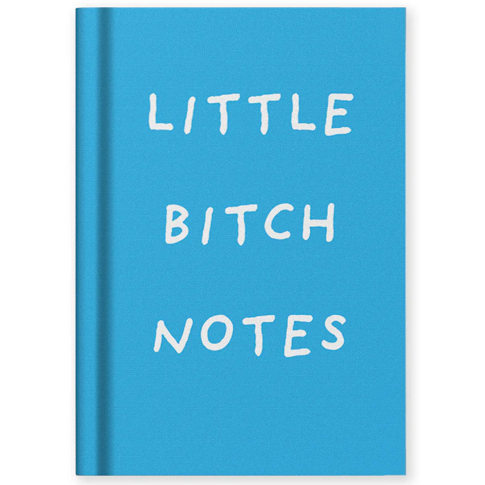 Mini A7 Fabric Hardback Notebook - Little Bitch Notes
