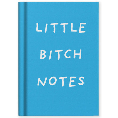 Mini A7 Fabric Hardback Notebook - Little Bitch Notes