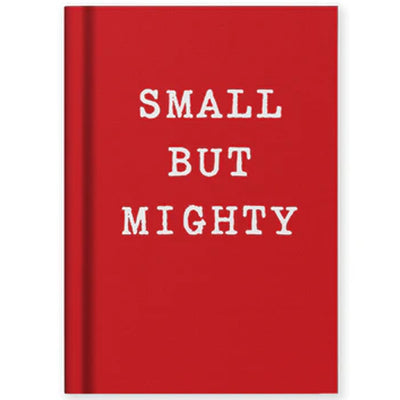 Mini A7 Fabric Hardback Notebook - Small But Mighty