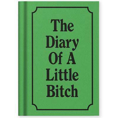 Mini A7 Fabric Hardback Notebook - The Diary Of A Little B*tch