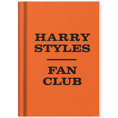 Mini A7 Fabric Hardback Notebook - Harry Styles Fan Club