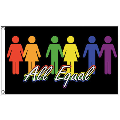 All Equal Flag (5ft x 3ft Premium)