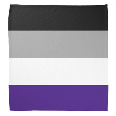 Asexual Flag Cotton Bandana