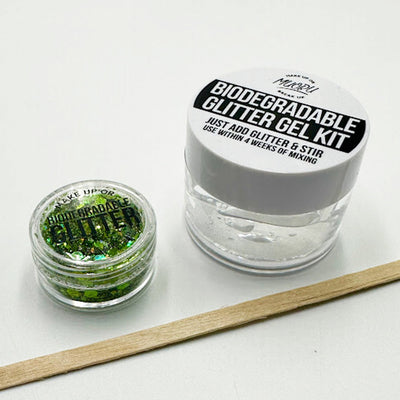 Biodegradable Glitter Gel - Holographic Apple Green (Chunky Mix BioApple)