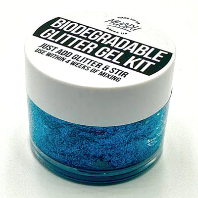 Biodegradable Glitter Gel - Holographic Blue (Fine Glitter)