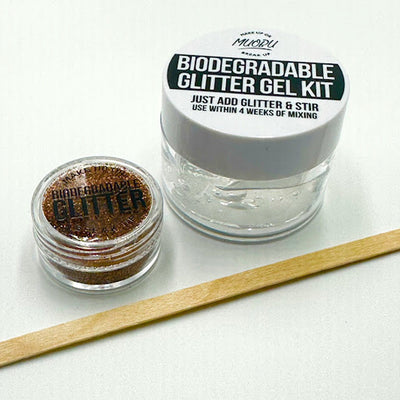 Biodegradable Glitter Gel - Holographic Copper (Fine Glitter)