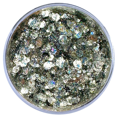 Biodegradable Glitter Gel - Holographic Silver (Glitter Mix)