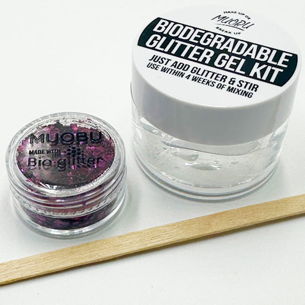 Biodegradable Glitter Gel - Metallic Purple (Chunky Mix BioPassion)