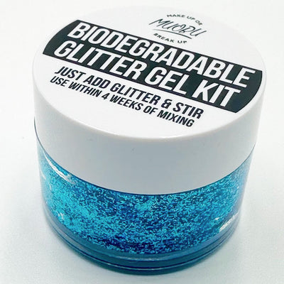 Biodegradable Glitter Gel - Metallic Sky Blue (Fine Glitter)