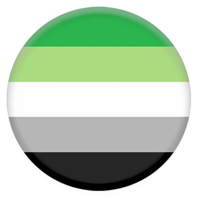 Aromantic Flag Small Pin Badge