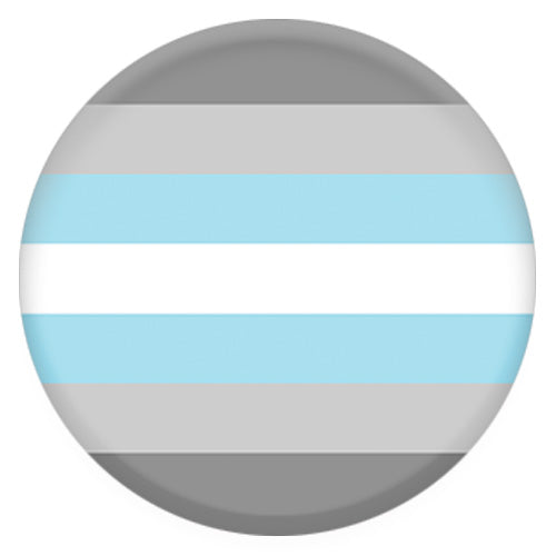 Demiboy Pride Flag Small Pin Badge