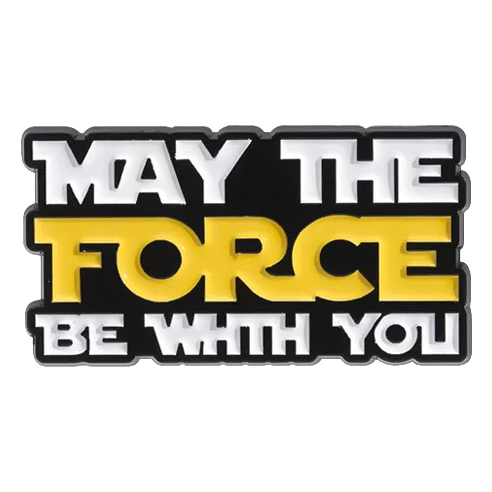 Stickers Repositionnables Star Wars May The Force | Déco Murale Facile, 100% Sans Abîmer Les Murs