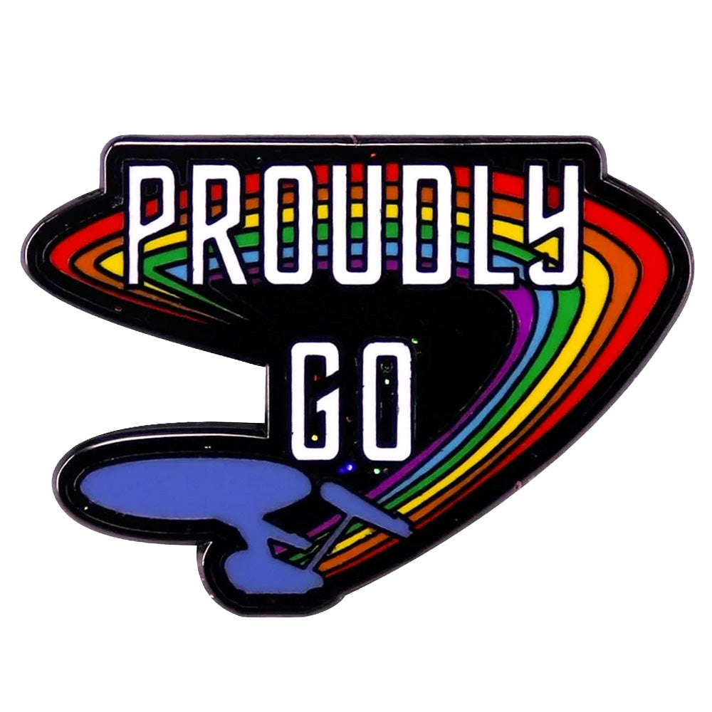 Star Trek Proudly Go Enamel Pin