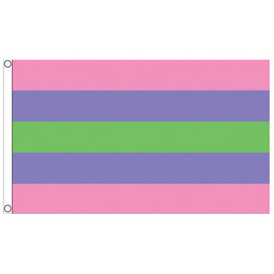 Trigender Pride Flag (5ft x 3ft Premium)