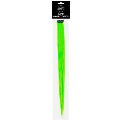 MUOBU Clip-In Hair Extension Strip - UV Neon Green