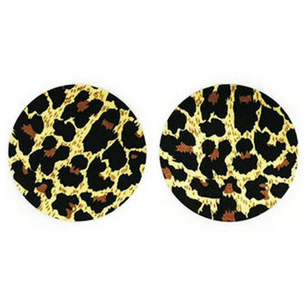 Nipple Pasties - Animal Print Circles