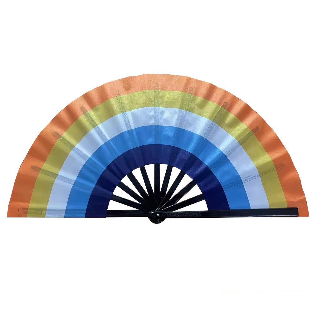 Aroace Flag Cracking Fan - Large 33cm