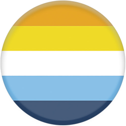 Aroace Pride Flag Small Pin Badge