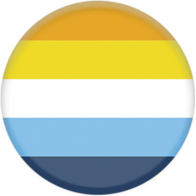 Aroace Pride Flag Small Pin Badge