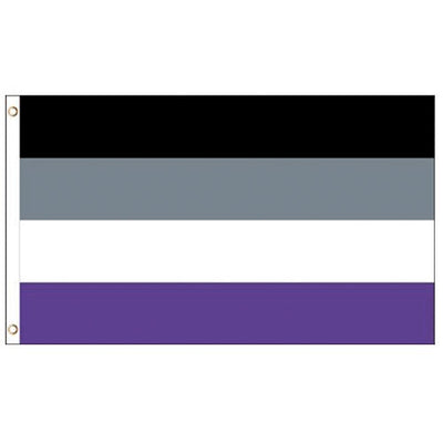 Asexual Pride Flag (5ft x 3ft Premium)