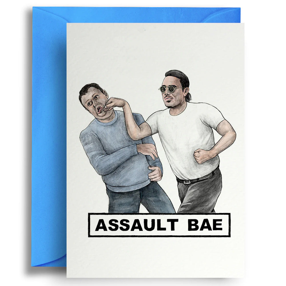 Assault Bae - Greetings Card